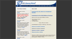 Desktop Screenshot of philsliteraryworks.com