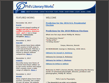 Tablet Screenshot of philsliteraryworks.com